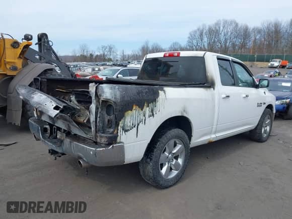 2016 Ram 1500 Big Horn with VIN 1C6RR7GT6GS377623, listed as a IAAI auction lot 41796981 with 229,993 mi miles and . Bid and sale history available at DreamBid. Image 4.