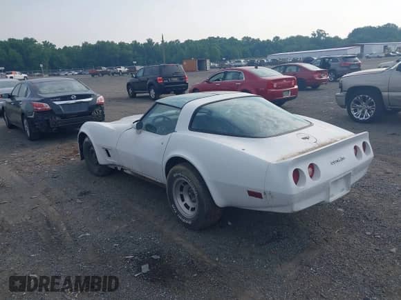 1982 Chevrolet Corvette with VIN 1G1AY8780C5106178, listed as a IAAI auction lot 42410144 with 124,660 mi miles and . Bid and sale history available at DreamBid. Image 3.