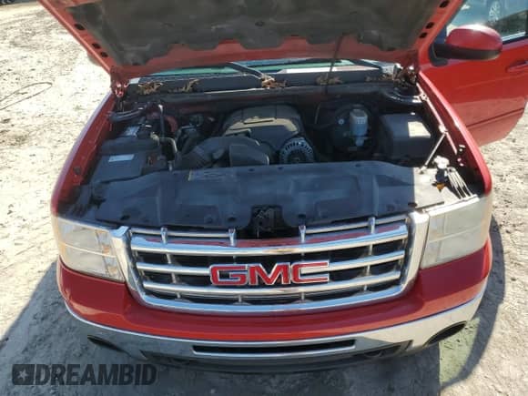 2009 GMC Sierra 1500 SLT with VIN 1GTEK39J29Z147443, listed as a Copart auction lot 43513335 with 204,379 mi miles and Salvage title. Bid and sale history available at DreamBid. Image 11.