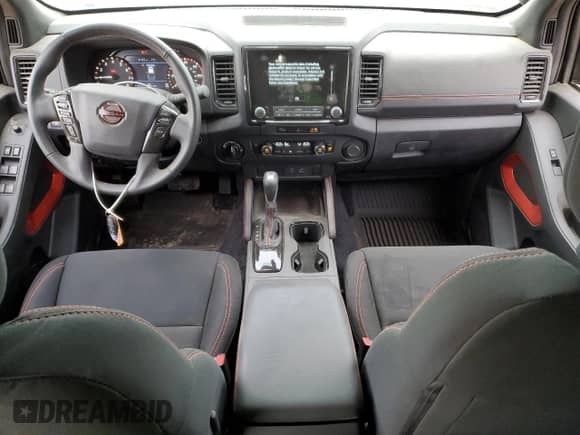 2024 Nissan Frontier SV with VIN 1N6ED1EK7RN633392, listed as a Copart auction lot 68115775 with 11,373 mi miles and Salvage title. Bid and sale history available at DreamBid. Image 8.