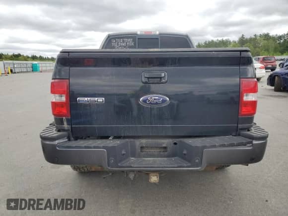 2007 Ford F-150 XLT with VIN 1FTPX045X7KD28041, listed as a Copart auction lot 57684585 with 139,592 mi miles and Salvage title. Bid and sale history available at DreamBid. Image 6.