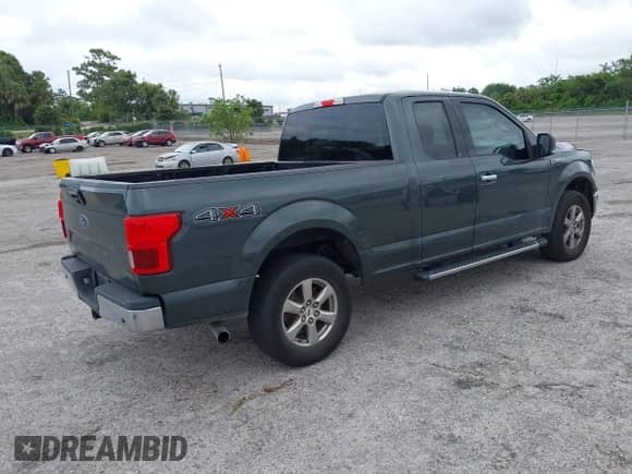 2018 Ford F-150 XL z VIN 1FTEX1EB9JKE64038, wystawiony jako IAAI lot #42388643 z przebiegiem 74 749 mil mil oraz . Historia ofert i sprzedaży dostępna na DreamBid. Obrazek 4.