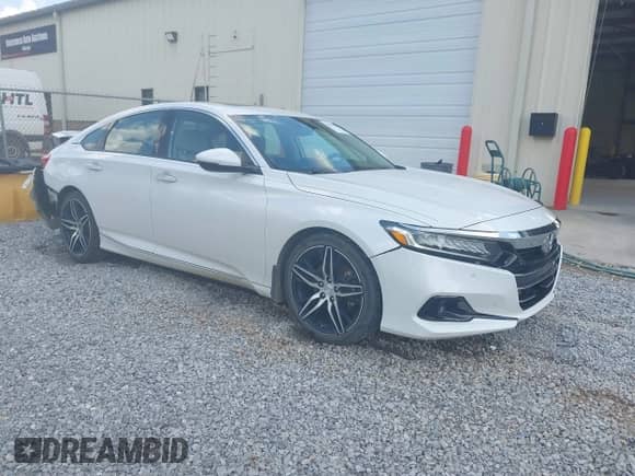 2021 Honda Accord Touring с VIN 1HGCV2F92MA017531, выставлен на аукционе IAAI как лот 43095259 с пробегом 27 787 миль миль и . История ставок и продаж доступна на DreamBid. Изображение 1.