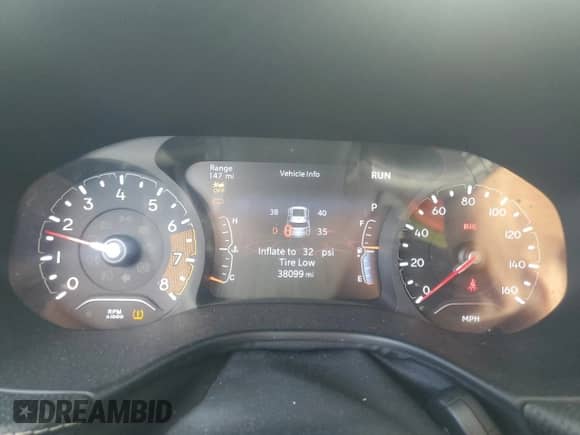 2022 Jeep Compass Altitude с VIN 3C4NJCBB5NT189757, выставлен на аукционе Copart как лот 67831975 с пробегом 38 099 миль миль и Списание • Salvage title. История ставок и продаж доступна на DreamBid. Изображение 9.