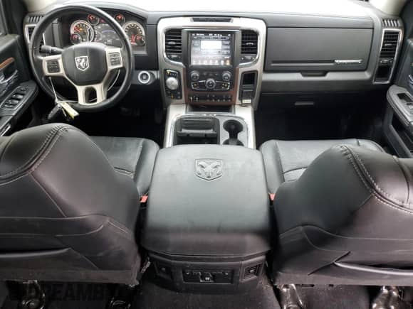 2017 Ram 1500 Laramie with VIN 1C6RR7NM0HS876320, listed as a Copart auction lot 52644015 with 72,460 mi miles and Salvage title. Bid and sale history available at DreamBid. Image 8.