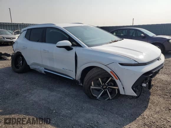 2025 Chevrolet Equinox EV LT с VIN 3GN7DLRR1SS166973, выставлен на аукционе Copart как лот 64955355 с пробегом 455 миль миль и Списание • Salvage title. История ставок и продаж доступна на DreamBid. Изображение 4.