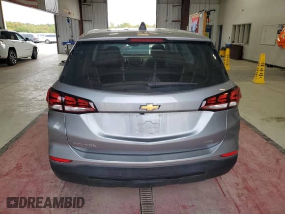 2024 Chevrolet Equinox LS with VIN 3GNAXSEG3RL336380, listed as a Copart auction lot 81123605 with 9,212 mi miles and Salvage title. Bid and sale history available at DreamBid. Image 6.