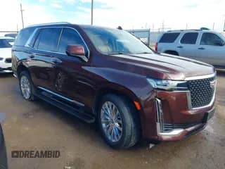 2022 Cadillac Escalade Premium Luxury с VIN 1GYS4CKL5NR198481, выставлен на аукционе IAAI как лот 41145579 с пробегом 49 586 миль миль и . История ставок и продаж доступна на DreamBid. Изображение 1.
