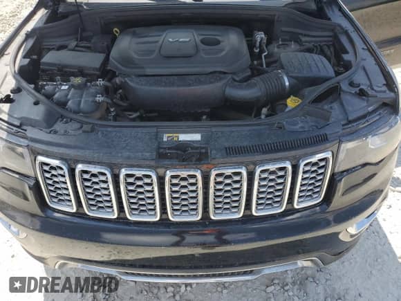 2017 Jeep Grand Cherokee Limited with VIN 1C4RJEBG2HC756998, listed as a Copart auction lot 66985975 with 124,226 mi miles and Clean title. Bid and sale history available at DreamBid. Image 12.