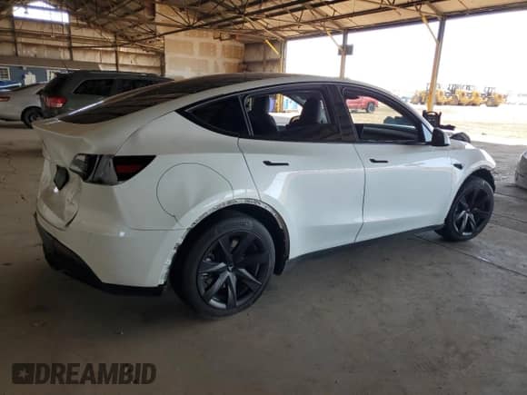 2023 Tesla Model Y Long Range with VIN 7SAYGAEE4PF833503, listed as a Copart auction lot 62376755 with 16,920 mi miles and Salvage title. Bid and sale history available at DreamBid. Image 3.