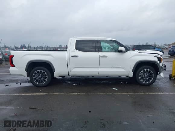 2023 Toyota Tundra Limited Hybrid with VIN 5TFJC5EC9PX003766, listed as a IAAI auction lot 41254436 with 22,590 mi miles and . Bid and sale history available at DreamBid. Image 13.