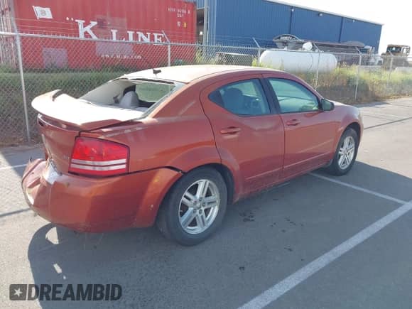2008 Dodge Avenger SXT с VIN 1B3LC56K28N228639, выставлен на аукционе IAAI как лот 43043406 с пробегом 256 980 миль миль и . История ставок и продаж доступна на DreamBid. Изображение 4.