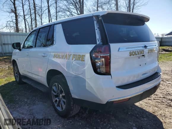 2023 Chevrolet Tahoe Commercial с VIN 1GNSKLED0PR258497, выставлен на аукционе Copart как лот 50803474 с пробегом Не указан миль и На запчасти • Non repairable. История ставок и продаж доступна на DreamBid. Изображение 2.