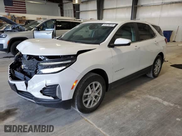 2024 Chevrolet Equinox LT с VIN 3GNAXUEG7RS184539, выставлен на аукционе Copart как лот 81978615 с пробегом 17 718 миль миль и Списание • Salvage title. История ставок и продаж доступна на DreamBid. Изображение 1.