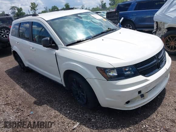 2020 Dodge Journey SE Value with VIN 3C4PDCAB7LT260441, listed as a IAAI auction lot 42917125 with 71,791 mi miles and . Bid and sale history available at DreamBid. Image 1.