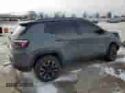 2021 Jeep Compass Trailhawk with VIN 3C4NJDDB8MT553610, listed as a Copart auction lot 45709735 with 96,602 mi miles and Salvage title. Bid and sale history available at DreamBid. Image 3.
