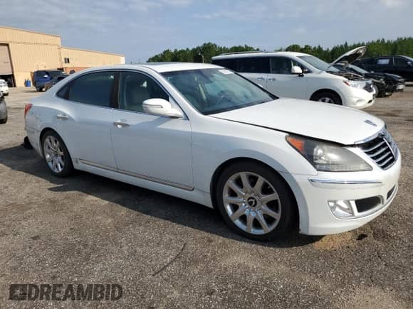 2011 Hyundai Equus Ultimate с VIN KMHGH4JF3BU034846, выставлен на аукционе Copart как лот 65610245 с пробегом 134 268 миль миль и Списание • Salvage title. История ставок и продаж доступна на DreamBid. Изображение 4.