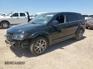 2018 Dodge Journey GT with VIN 3C4PDCEG8JT346912, listed as a Copart auction lot 67834345 with 95,584 mi miles and Salvage title. Bid and sale history available at DreamBid. Image 1.