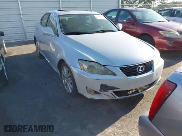 2006 Lexus IS 250 z VIN JTHCK262365003237, wystawiony jako IAAI lot #42980514 z przebiegiem Nie podano mil oraz . Historia ofert i sprzedaży dostępna na DreamBid. Obrazek 1.