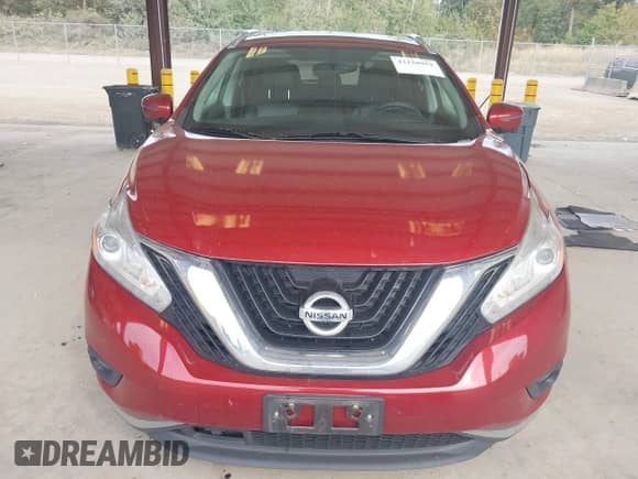 2017 Nissan Murano S with VIN 5N1AZ2MH4HN175500, listed as a IAAI auction lot 43120959 with 121,702 mi miles and . Bid and sale history available at DreamBid. Image 13.