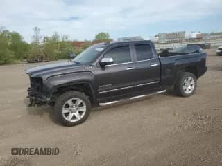 2016 GMC Sierra 1500 SLT with VIN 1GTV2NECXGZ249508, listed as a Copart auction lot 56311695 with 118,289 mi miles and Salvage title. Bid and sale history available at DreamBid. Image 1.