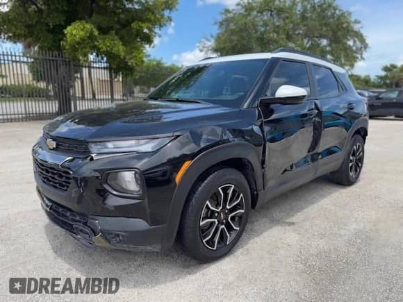 2021 Chevrolet TrailBlazer ACTIV z VIN KL79MVSL5MB095078, wystawiony jako Copart lot #84378355 z przebiegiem 13 790 mil mil oraz Nie do naprawy • Non repairable. Historia ofert i sprzedaży dostępna na DreamBid. Obrazek 1.