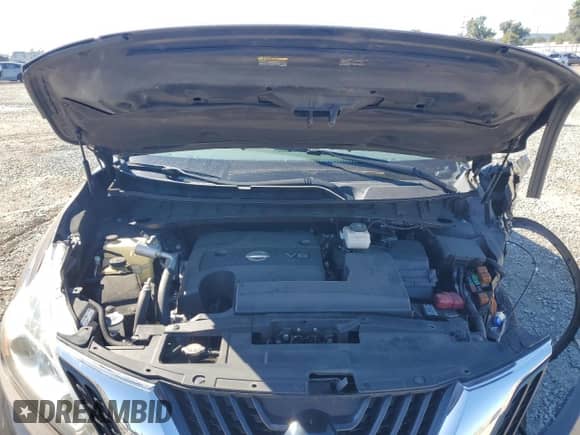 2016 Nissan Murano Platinum с VIN 5N1AZ2MG5GN140647, выставлен на аукционе Copart как лот 81427005 с пробегом 128 643 миль миль и Списание • Salvage title. История ставок и продаж доступна на DreamBid. Изображение 12.