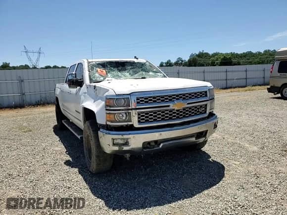 2015 Chevrolet Silverado 1500 LTZ z VIN 3GCUKSEJ8FG408274, wystawiony jako Copart lot #59054125 z przebiegiem Nie podano mil oraz Szkoda całkowita • Salvage title. Historia ofert i sprzedaży dostępna na DreamBid. Obrazek 13.