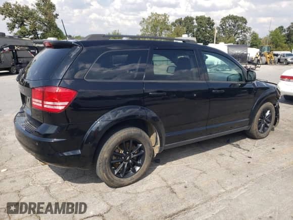 2020 Dodge Journey SE Value with VIN 3C4PDCAB8LT279130, listed as a Copart auction lot 80643005 with 109,035 mi miles and Salvage title. Bid and sale history available at DreamBid. Image 3.