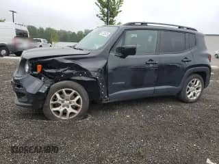 2018 Jeep Renegade Latitude with VIN ZACCJABB7JPJ68659, listed as a Copart auction lot 67125475 with 74,727 mi miles and Salvage title. Bid and sale history available at DreamBid. Image 1.
