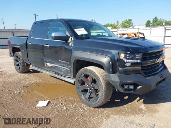 2017 Chevrolet Silverado 1500 LTZ z VIN 3GCUKSEJ5HG490158, wystawiony jako IAAI lot #43144365 z przebiegiem 184 956 mil mil oraz . Historia ofert i sprzedaży dostępna na DreamBid. Obrazek 1.