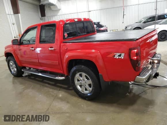 2012 Chevrolet Colorado 2LT with VIN 1GCHTDFE5C8151135, listed as a Copart auction lot 54064175 with 63,535 mi miles and Clean title. Bid and sale history available at DreamBid. Image 2.