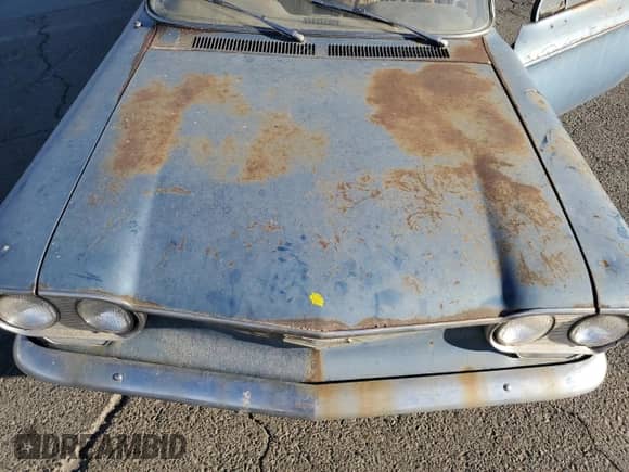 1960 Chevrolet Corvair with VIN 007270116437, listed as a Copart auction lot 81747464 with 66,505 mi miles and Clean title. Bid and sale history available at DreamBid. Image 11.
