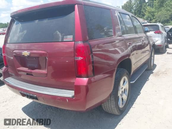 2016 Chevrolet Tahoe LTZ with VIN 1GNSCCKC8GR226776, listed as a IAAI auction lot 42724480 with 172,140 mi miles and . Bid and sale history available at DreamBid. Image 4.