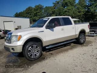 2010 Ford F-150 XL with VIN 1FTFW1CV2AKE59171, listed as a Copart auction lot 80160295 with 291,810 mi miles and Salvage title. Bid and sale history available at DreamBid. Image 1.