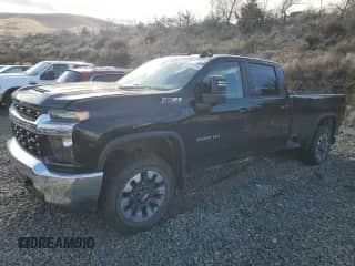 2022 Chevrolet Silverado 3500HD LT z VIN 1GC4YTEY0NF130892, wystawiony jako Copart lot #41684195 z przebiegiem 44 525 mil mil oraz Szkoda całkowita • Salvage title. Historia ofert i sprzedaży dostępna na DreamBid. Obrazek 1.