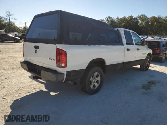 2005 Dodge 1500 SLT с VIN 1D7HU18P45J612059, выставлен на аукционе Copart как лот 76775074 с пробегом 116 629 миль миль и На запчасти • Non repairable. История ставок и продаж доступна на DreamBid. Изображение 3.