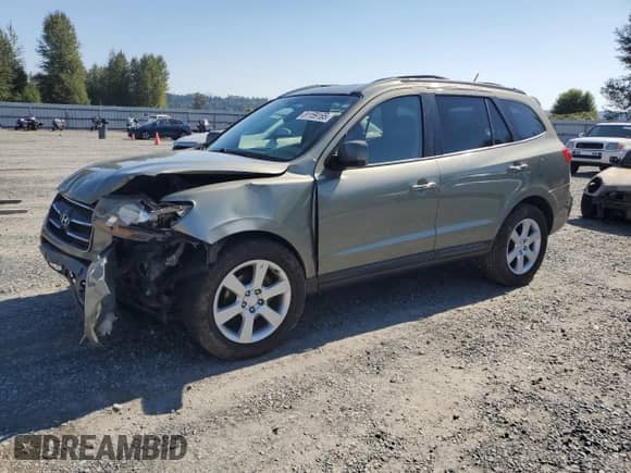 2007 Hyundai Santa Fe SE with VIN 5NMSH73E97H058314, listed as a Copart auction lot 81159165 with 162,155 mi miles and Salvage title. Bid and sale history available at DreamBid. Image 1.