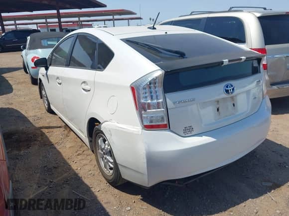 2011 Toyota Prius I with VIN JTDKN3DU2B5368730, listed as a IAAI auction lot 42729778 with 206,715 mi miles and . Bid and sale history available at DreamBid. Image 3.