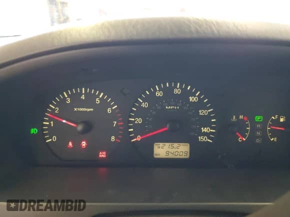 2003 Hyundai XG with VIN KMHFU45E53A237880, listed as a Copart auction lot 55049885 with 94,009 mi miles and Salvage title. Bid and sale history available at DreamBid. Image 9.