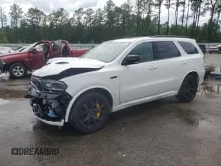 2024 Dodge Durango SRT 392 Plus with VIN 1C4SDJGJ7RC219132, listed as a Copart auction lot 58584655 with 4,200 mi miles and Salvage title. Bid and sale history available at DreamBid. Image 1.