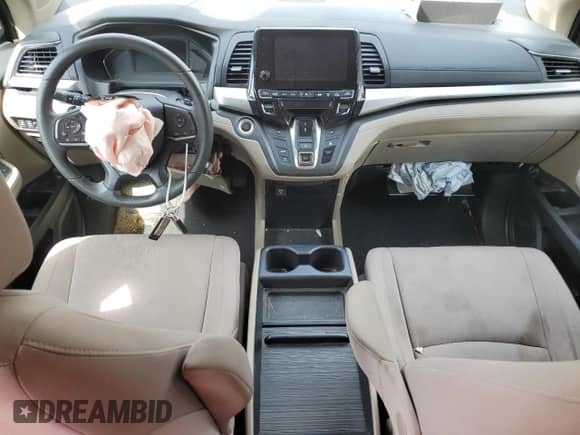 2019 Honda Odyssey EX z VIN 5FNRL6H52KB036889, wystawiony jako Copart lot #68907905 z przebiegiem Nie podano mil oraz Nie do naprawy • Non repairable. Historia ofert i sprzedaży dostępna na DreamBid. Obrazek 8.