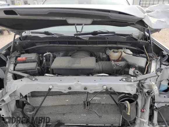 2024 GMC Sierra 1500 SLE with VIN 1GTUUBED5RZ147646, listed as a Copart auction lot 48870175 with 25,259 mi miles and Salvage title. Bid and sale history available at DreamBid. Image 11.