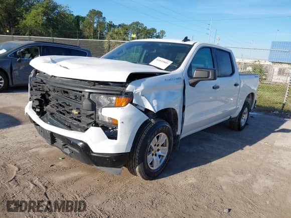 2023 Chevrolet Silverado 1500 Work Truck with VIN 3GCUDAEDXPG304501, listed as a IAAI auction lot 41835801 with 30,010 mi miles and . Bid and sale history available at DreamBid. Image 2.
