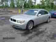 2003 BMW 7 Series 745Li with VIN WBAGN63483DR12662, listed as a IAAI auction lot 42405436 with 150,906 mi miles and . Bid and sale history available at DreamBid. Image 2.