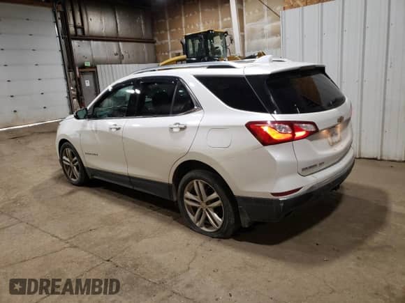 2019 Chevrolet Equinox Premier with VIN 2GNAXYEX6K6294736, listed as a Copart auction lot 80020955 with 72,008 mi miles and Salvage title. Bid and sale history available at DreamBid. Image 2.