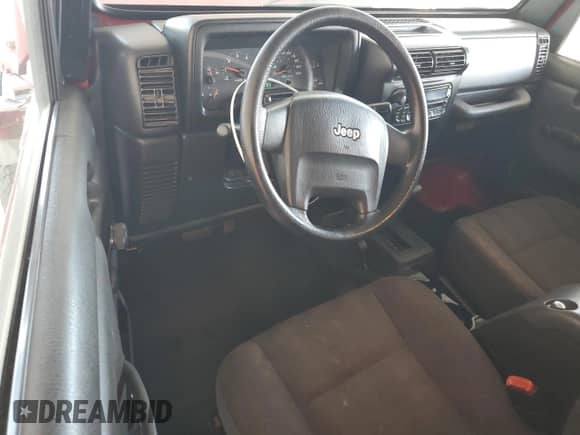 2005 Jeep Wrangler X z VIN 1J4FA39S85P388732, wystawiony jako Copart lot #68840685 z przebiegiem 233 280 mil mil oraz Nie do naprawy • Non repairable. Historia ofert i sprzedaży dostępna na DreamBid. Obrazek 8.