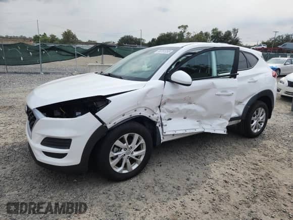 2020 Hyundai Tucson SE z VIN KM8J23A4XLU242983, wystawiony jako Copart lot #80781055 z przebiegiem 68 496 mil mil oraz Nie do naprawy • Non repairable. Historia ofert i sprzedaży dostępna na DreamBid. Obrazek 1.