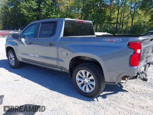 2020 Chevrolet Silverado 1500 Custom with VIN 1GCPYBEH8LZ250359, listed as a IAAI auction lot 43265931 with 90,258 mi miles and . Bid and sale history available at DreamBid. Image 3.