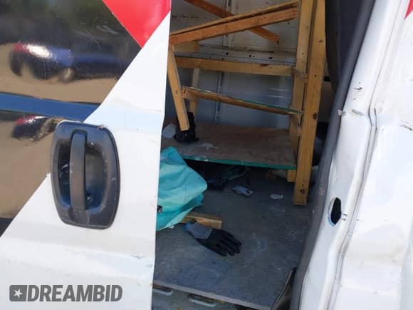 2021 Ram ProMaster Cargo с VIN 3C6LRVDG4ME510878, выставлен на аукционе IAAI как лот 42054854 с пробегом 76 293 миль миль и . История ставок и продаж доступна на DreamBid. Изображение 8.